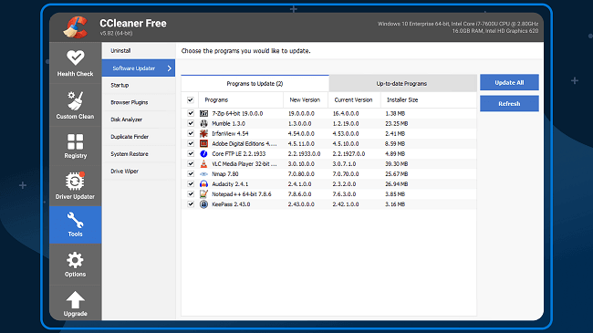 Ccleaner Free Free PC Cleaner Software