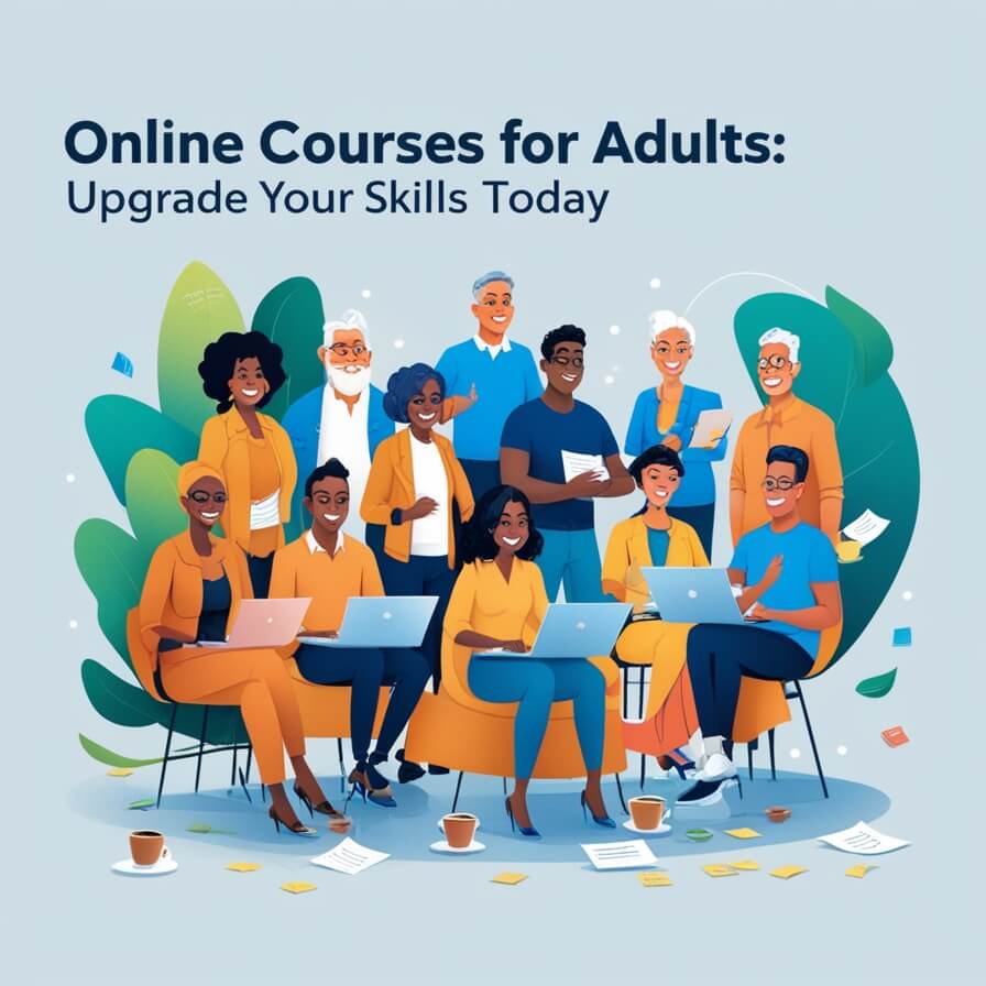 Online Courses for Adults Upgrade Your Skills Today